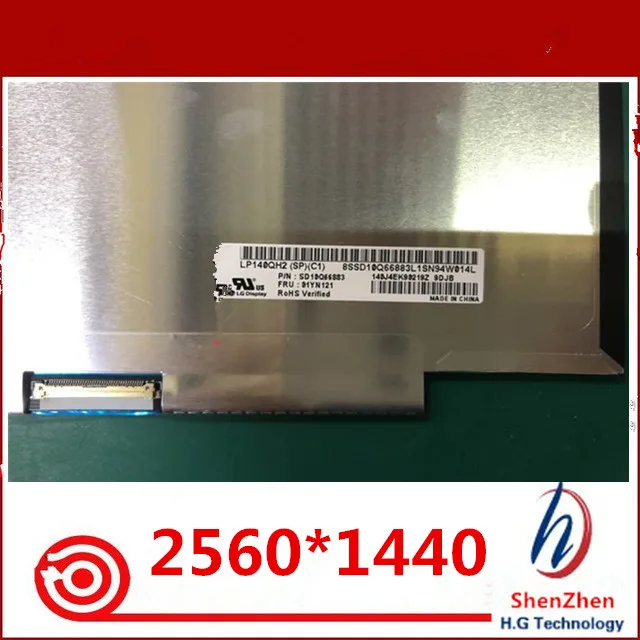 Прошел испытания 14''Laptop ips светодиодный экран матрицы LP140QH2-SPC1 LP140QH2(SP)(C1) 2560X1440
