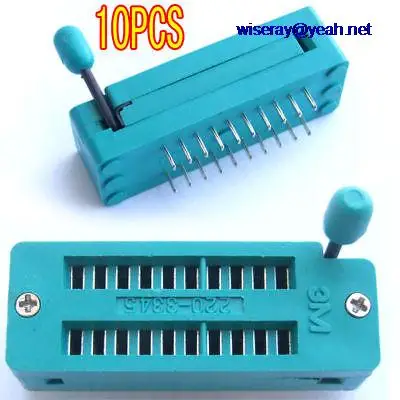Flash Sale GDU DHL/EMS 100PCS 20 pin ZIF Sockets Welding IC Test Universal-A8 