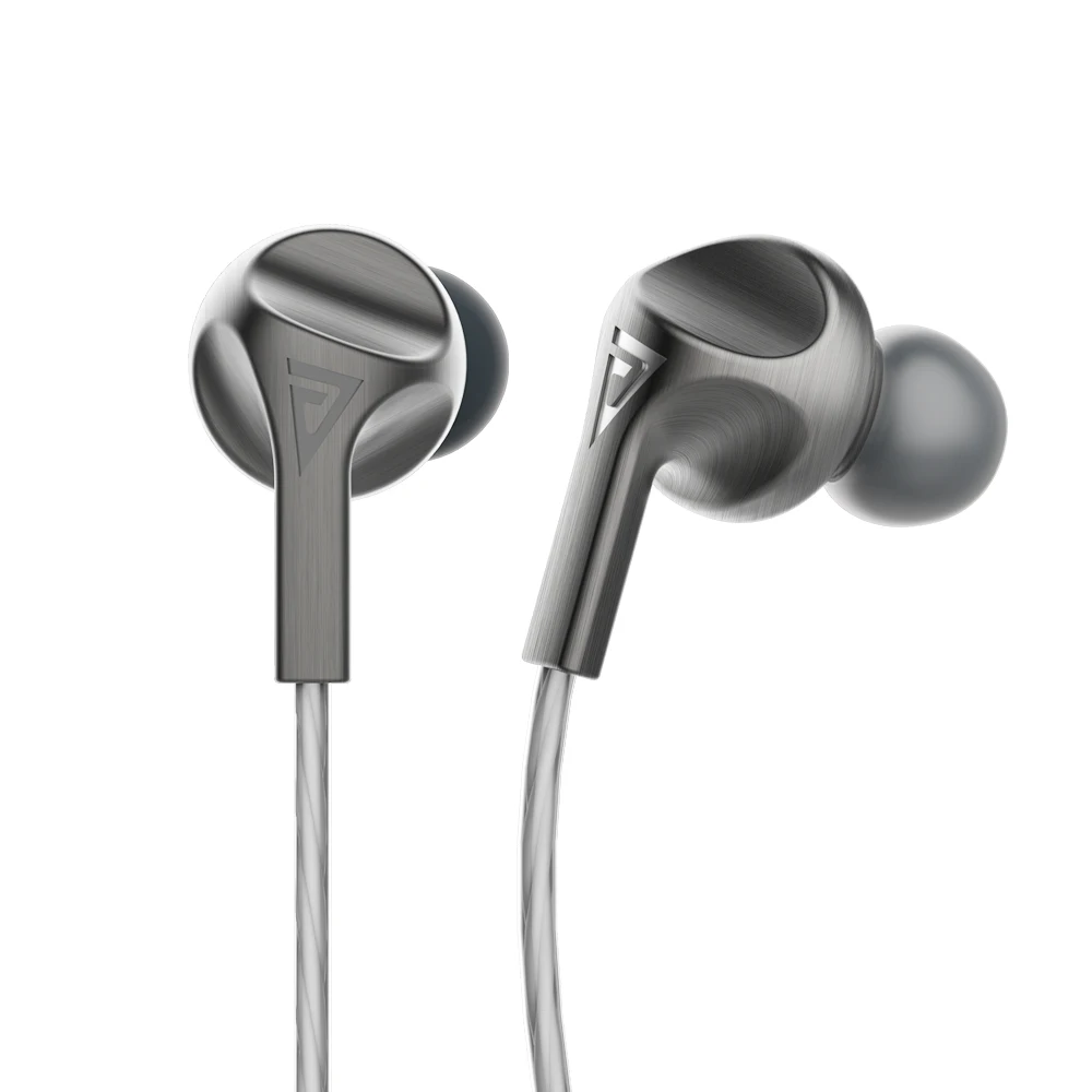 Оригинальные металлические наушники вкладыши AUGLAMOUR F200 HIFI DJ 10 мм графеновые