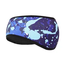 1 шт. Зимняя повязка на голову для верховой езды, флисовый стрейч теплый ветрозащитный ремень с ушками, муфта для волос, вспомогательный оголовье для мужчин и женщин A30