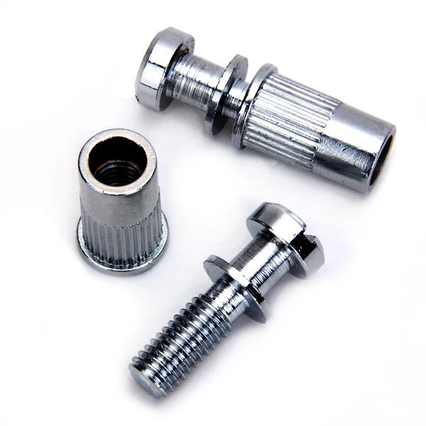 2X STUDS Stop Bar Tailpiece Anchors Posts Screws For LP Electric Guitar Bridge