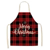 Linen Merry Christmas Apron Christmas Decorations for Home Kitchen Accessories Natal Navidad 2022 New Year Christmas Gifts ► Photo 3/6