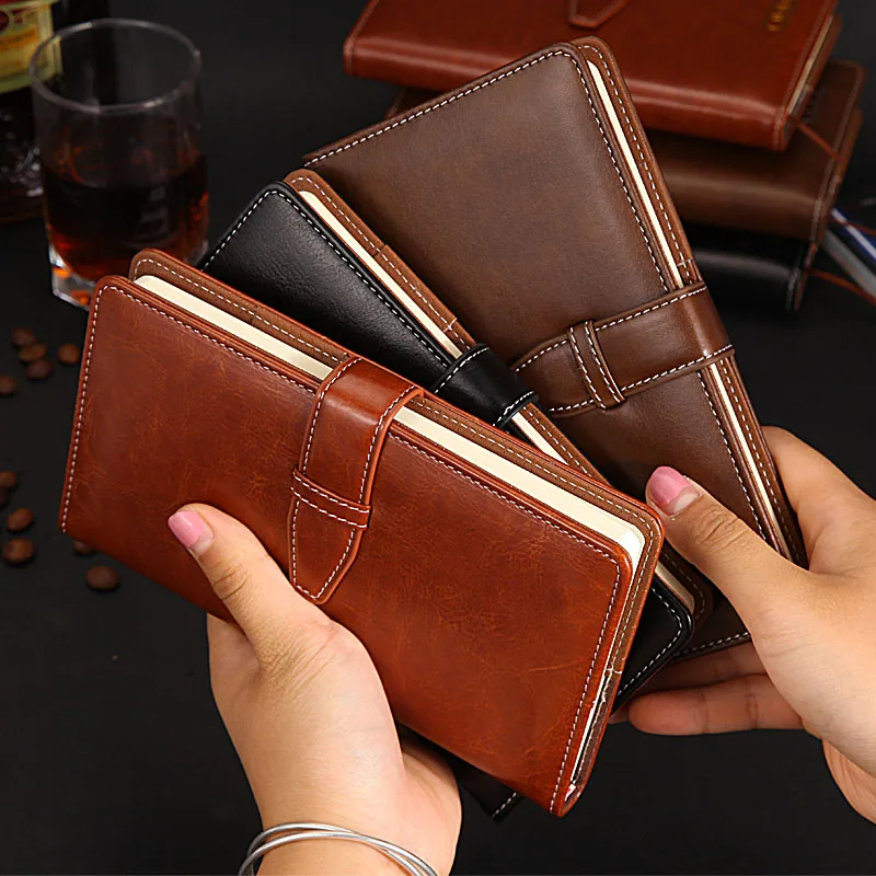

A6 thick business notebook stationery notes small notebook retro simple notepad small fresh European portable 100 sheet/200 page