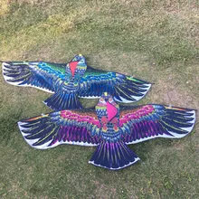 Новинка 1,3 м орел кайт с кайтом линия птица воздушный змей Спорт на открытом воздухе летающая игрушка детский подарок Забавный животный Летающий змей