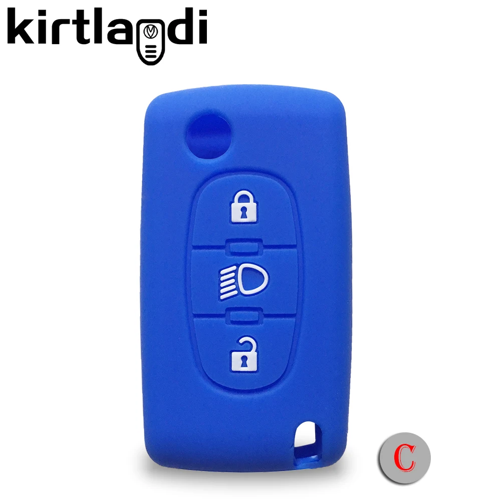 푸조 전문가 용 원격 커버 키 케이스 쉘 2008 3008 5008 308 508 407 207 파트너 Rifterfor Citroen C8 C4 Picasso C5 C3 C6