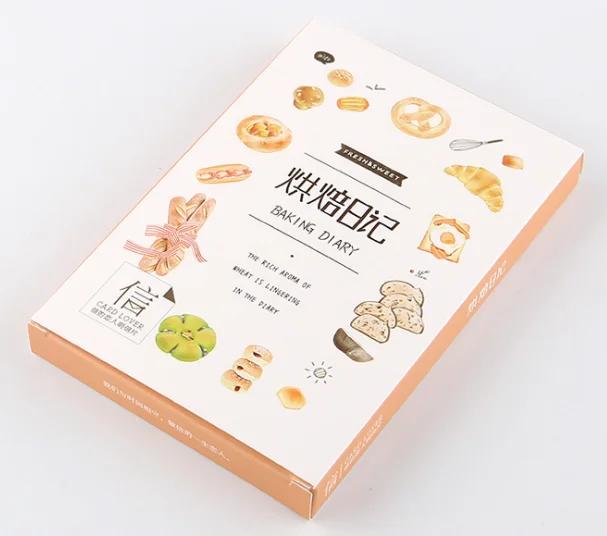 

P38- Bake time paper postcard(1pack=30pieces)