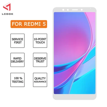 

100% Tested LCD For Xiaomi Redmi 5 LCD Display Touch Screen Digitizer Assembly Panel Replacement Parts With Frame 5.0 inch