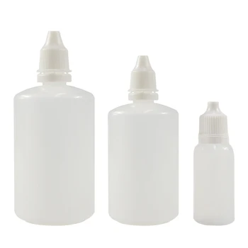 

20pcs 100ml Plastic Vape Dropper Bottles Eye Liquid jucie Sample Bottle Refillable Squeezable Bottle #0047