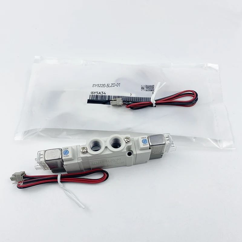 SMC-Type Solenoid Valve SY5120/5220/5320-3/4/5/6LZD/DG-01/C4