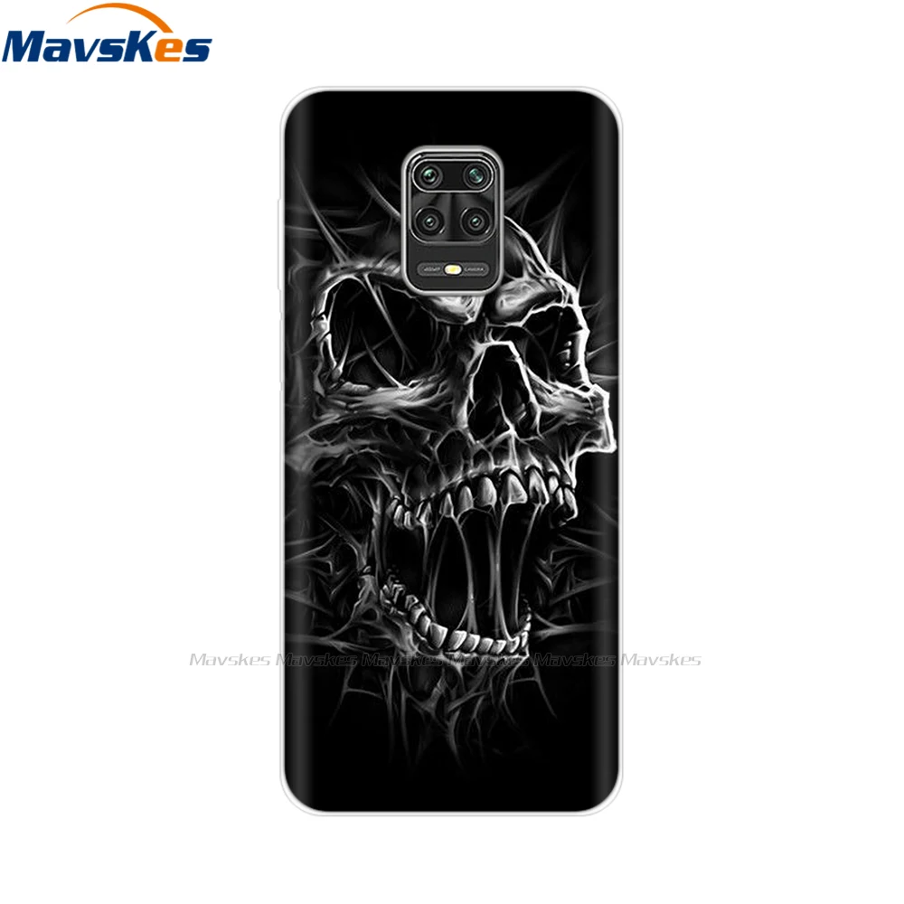 Phone Cases For Xiaomi Redmi Note 9S Case Soft TPU Silicone Protective Shell Back Cover For Redmi Note 9S 9 Pro Max Case Bumper xiaomi leather case case Cases For Xiaomi