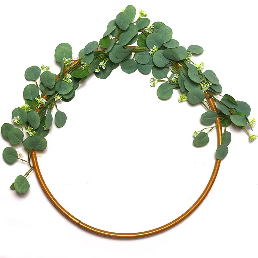 

Eucalyptus Gypsophila Vine 2M Artificial Plant Festive Ornament Artificial InsRattan Fashion Livingroom Foliage Wreath