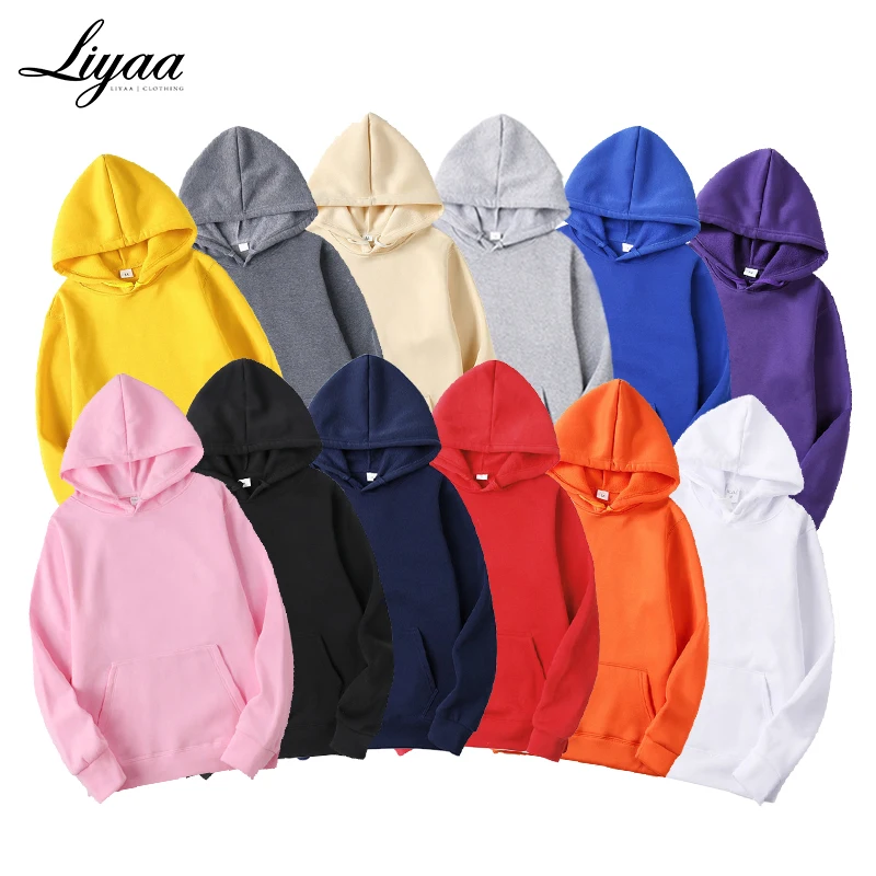 Liyaa Fashion Brand Men's Hoodies 2020 Spring Autumn Male Casual Hoodies Sweatshirts Men's Solid Color Hoodies Sweatshirt Tops Liyaa Fashion Brand Men's Hoodies 2020 Spring Autumn Male Casual Hoodies Sweatshirts Men's Solid Color Hoodies Sweatshirt Tops