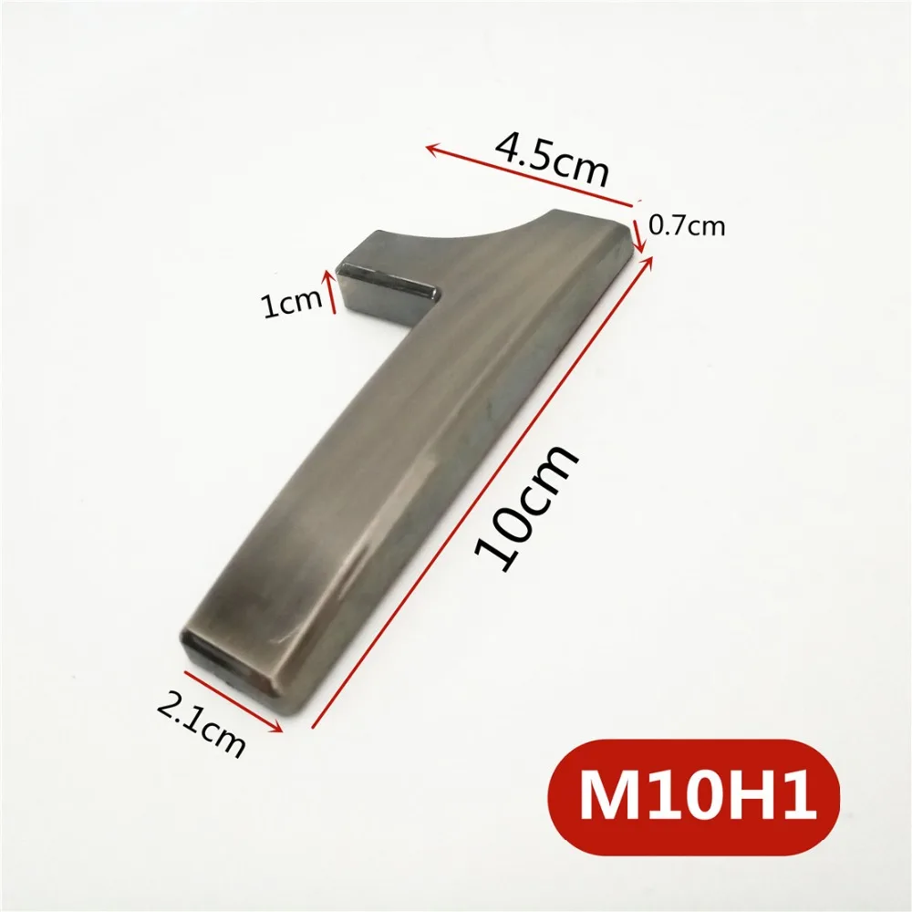 M10H深灰10cm塑料门牌=b选项1