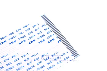 

5 PCS FPC Flat Flexible Cable FFC Jumper Pitch 1.25 mm Spacing 34 Pin Same Contact Side isotropy Type A 100 200 300mm Tin Plated