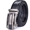 Men’s Genuine Leather Ratchet Dress Belt with Automatic Sliding Buckle Size: 70cm To 160cm ► Photo 2/6