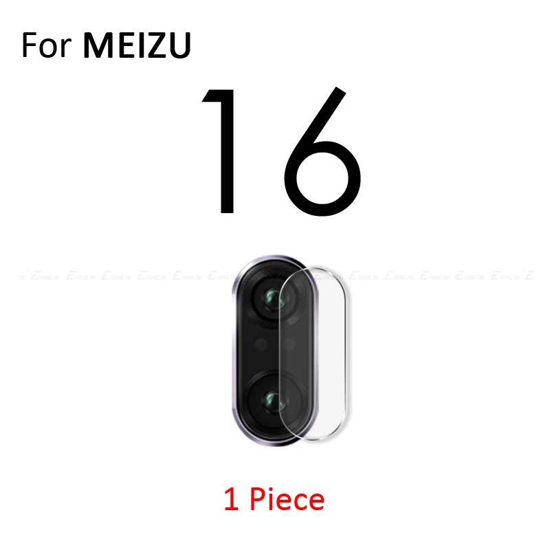 Задняя Защитная пленка для объектива камеры для MeiZu 16th 16s 16Xs X8 15 M8 Lite Pro 7 Plus Note 8 9 закаленное стекло - Цвет: For MeiZu 16