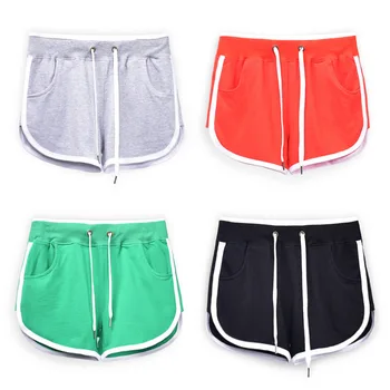 

LXS22 2020 New Women's Summer Thin Cotton Non-Curly Loose Shorts