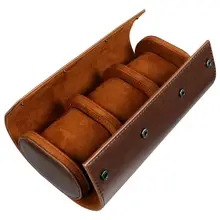 Storage-Box Watch-Holder Portable Gift 1pc for 3-Slots Chic Vintage