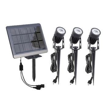 

Hot 3-in-1 Waterproof Solar Lights Outdoor LED Lamp for Yard Garden Driveway Festival Decor XJS789