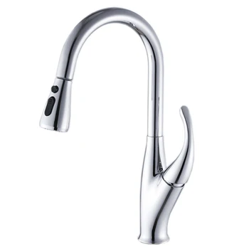

Black Kitchen Faucets Cold and Hot Pull Out Faucet Copper Vegatable Basin Faucets Brushed Tap for Kitchen Torneiras Gourmet