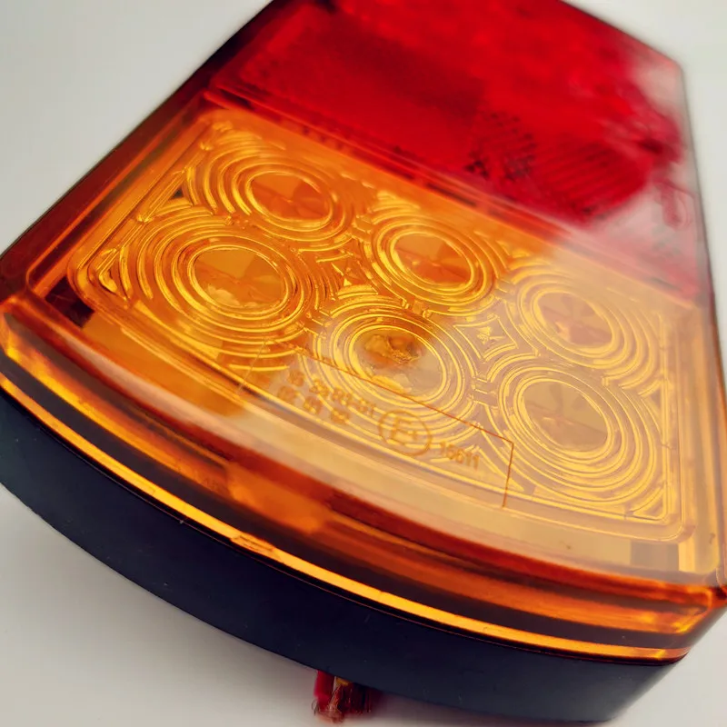 12V LED Trailer Tail Lights Lamps Submersible Waterproof Truck Boat RV Parts (2PCS/1PAIR) Camper Caravan Accessories