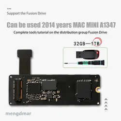 Оригинальный ssd для MAC Mini 2014 A1347 ssd жесткий диск добавить второй твердотельный накопитель 128 ГБ 512 1 ТБ