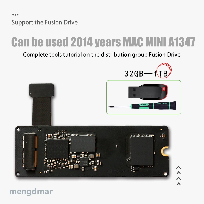  Original ssd für MAC Mini 2014 A1347 ssd festplatte Fügen Sie eine zweite solid state drive 32GB 12