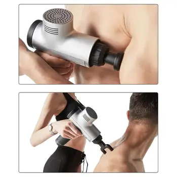 

Tissue Massage Gun Muscle Body Relax Pain Relief Electric Vibrating Therapy Tissue Body Relaxation Slimming Shaping