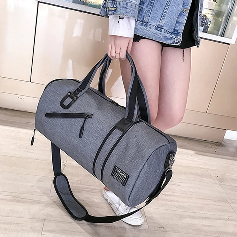 Sports Bag Men Gym Bags Training Bag Tas Fitness Travel Sac De Sport Outdoor Sports Swim Women Dry Wet Gymtas Yoga Handbag Women
