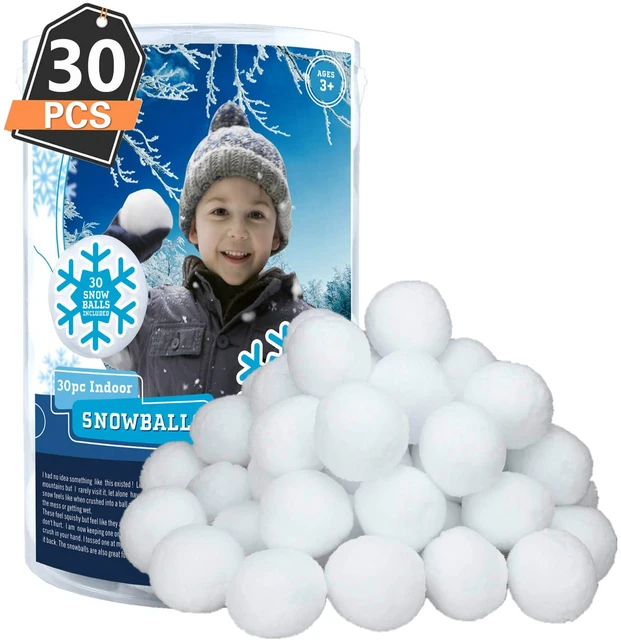 DIY Indoor Snowball Fight Kit