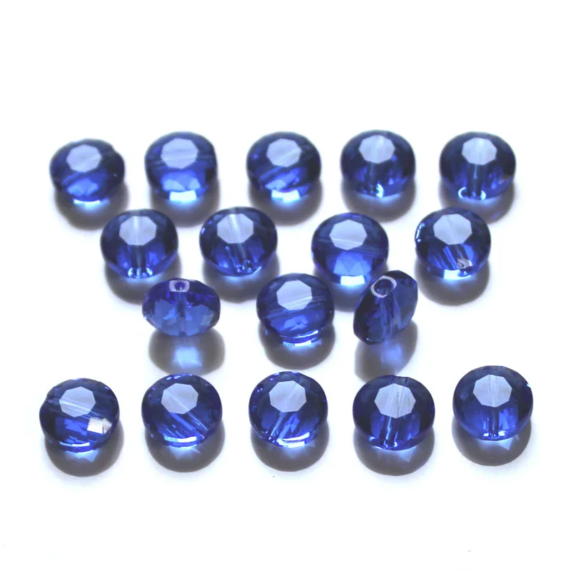 StreBelle 8mm 100pcs Round Facet Shining Crystal Glass Beads For Handmade DIY Fashion Jewelry Making Wholesale | Украшения и