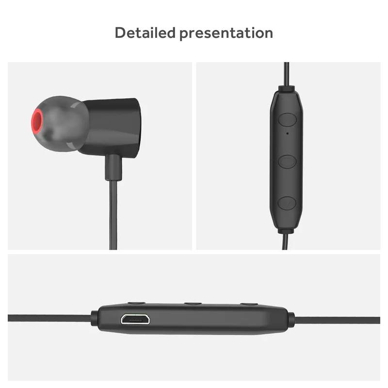 X8 Bluetooth Headphones Wireless Earphones HiFi Bass Sound Earbuds With Microphone LED Display For Xiaomi Huawei Samsung Redmi