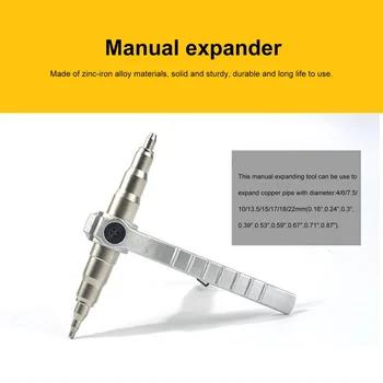 

Copper Pipe Tube Expander Manual Expanding Tool For Various Tubes Air Conditioner Install Maintain Repair Expander Power Tools