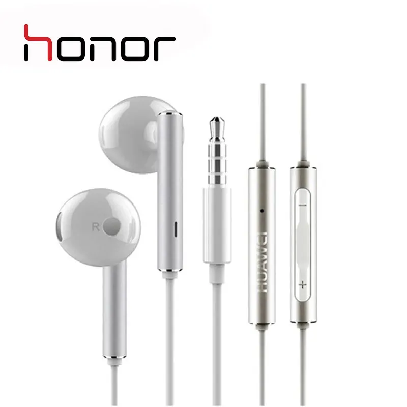 

HONOR AM116 Earphone with Mic Volume Control Three-button Original for Honor 5X 6X Mate