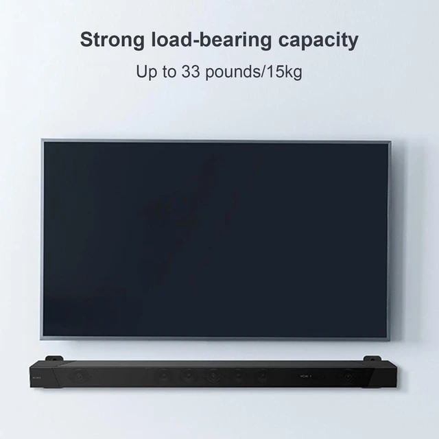 Universal Wall Mounting Brackets for Samsung Sony Bose Vizio TCL Top vision