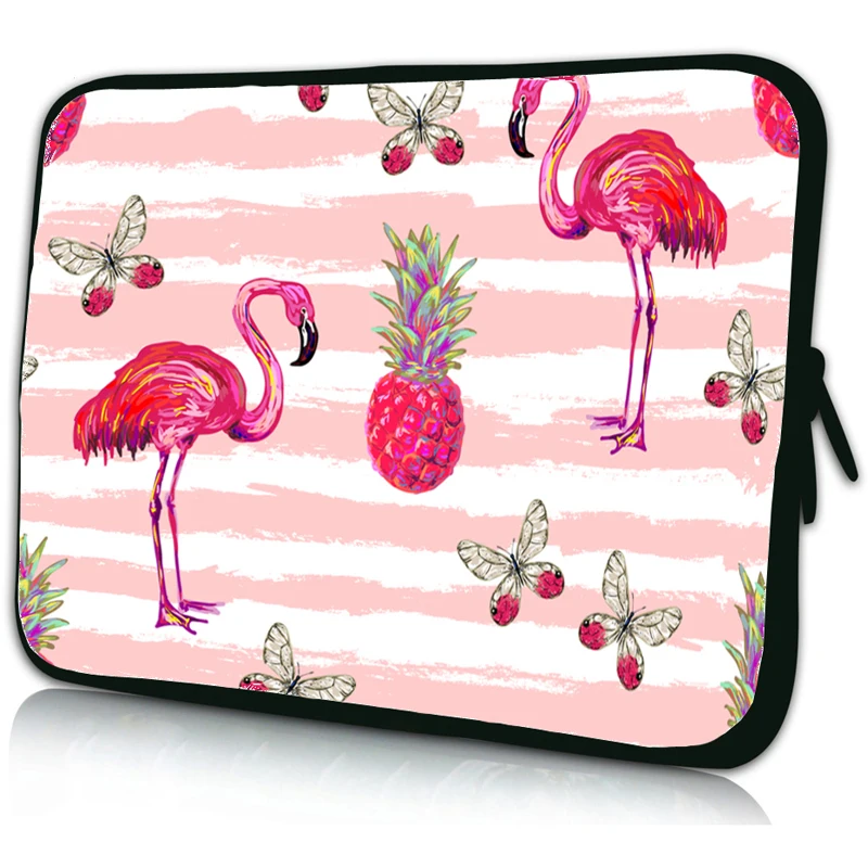 Flamingo 2 Ins, сумка для ноутбука с фламинго, сумка для планшета, 10,1, 12, 13,3, 14, 15,6, 17, чехол для ноутбука, чехол для нетбука, Нейлоновые женские сумки, Рождественский подарок - Цвет: Flamingo 2