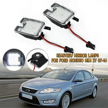 

Car Rearview Mirror Lights Error Free LED Replacement Exterior Durable