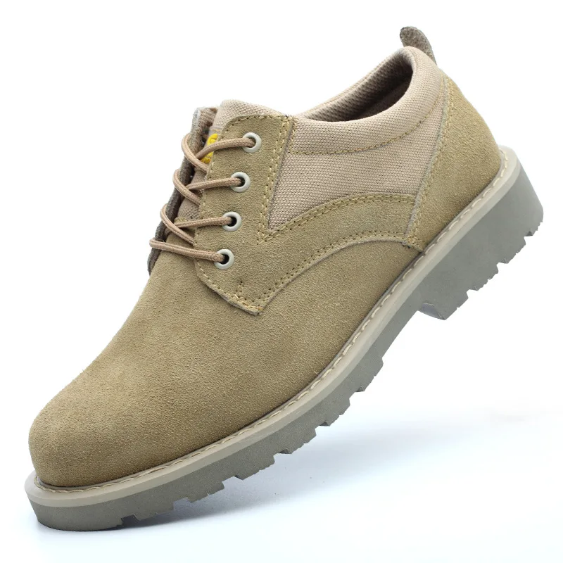 Большие size36-46 мужская летняя маслостойкая стальная Кепка для ног защитная Строительная обувь для работы