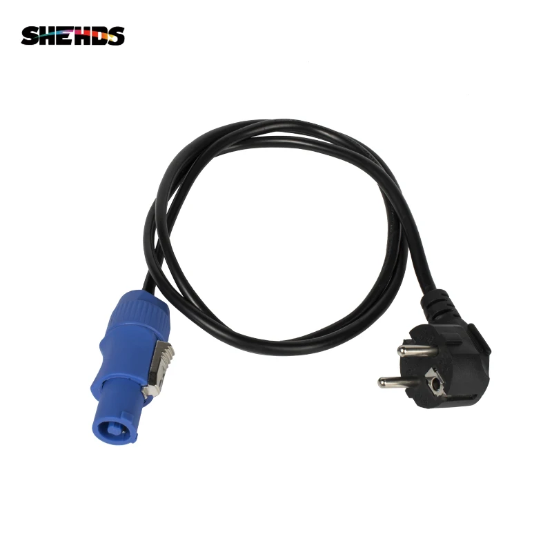 SHEHDS Мобильная мощность con соединительный кабель Разъем синий/белый светодиодный Par \ Moving Head/COB Par светодиодный кабель питания розетка