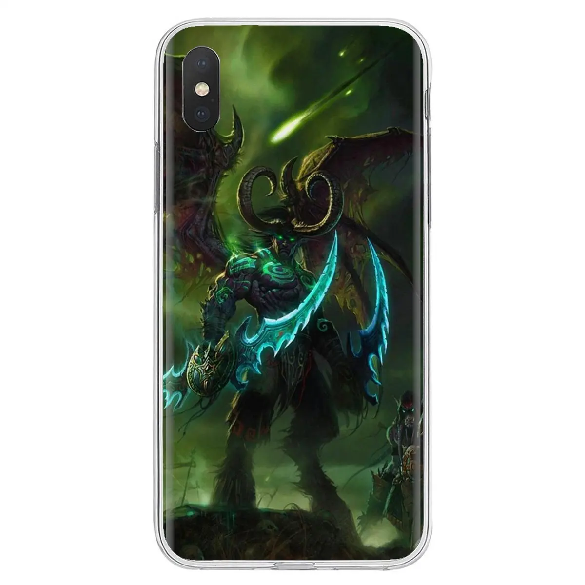 Силиконовый чехол для телефона Illidan World of Warcraft WoW Art Samsung Galaxy J1 J2 J3 J4 J5 J6 J7 J8 Plus 2018 Prime