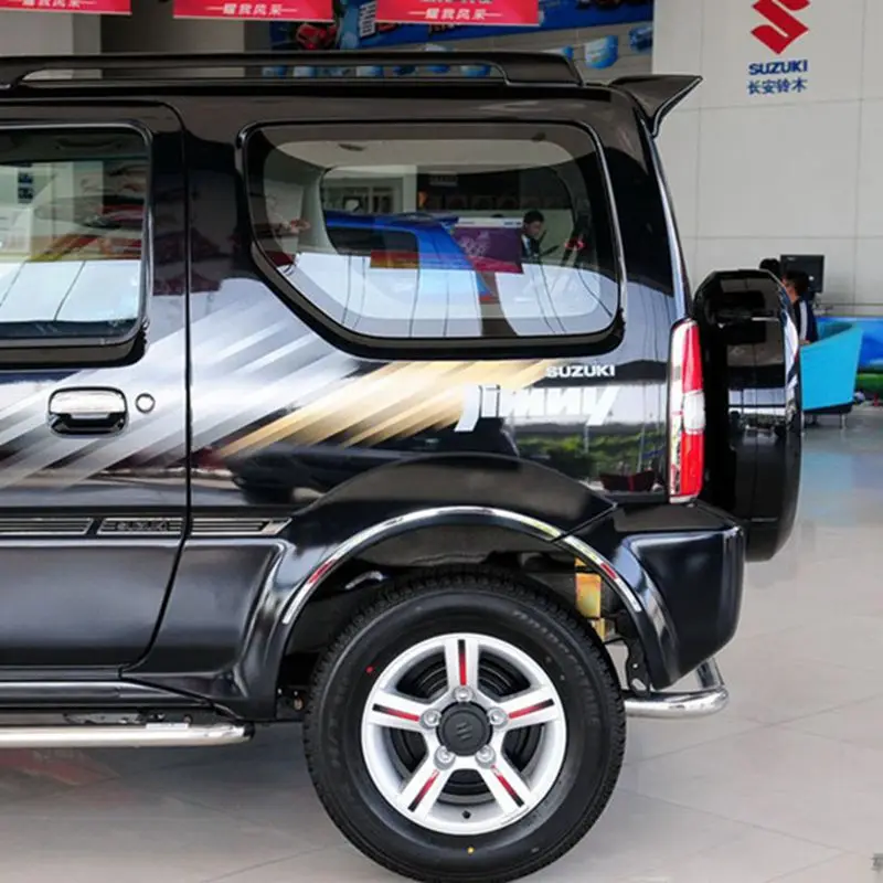Для Suzuki jimny спойлер с светодиодный светильник высокого качества ABS Материал