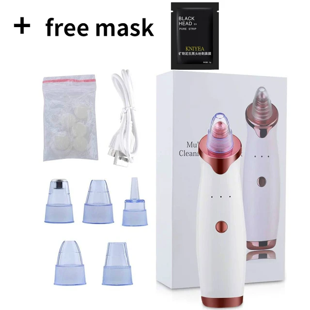 Microdermabrasion Blackhead Remover Vacuum Suction Face Pimple Acne Comedone Extractor Facial Pores Cleaner Skin Care Tools 38 1