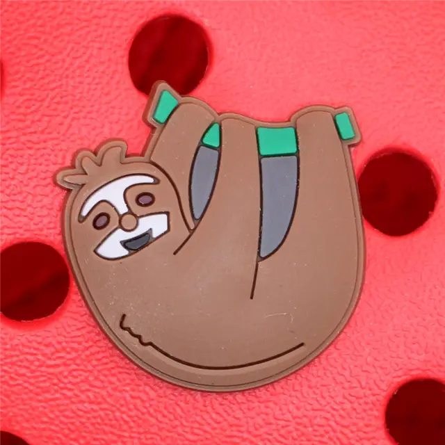 Single Sale 1pcs Animals 29 Types Shoe Charms Accessories Decorations Sad Frog PVC Croc jibz Buckle for Kids Party Xmas Gifts U181-12