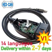 2021 HEX-V2 vag com 20.4 vagcom hex v2 interface usb para vw audi skoda assento vins ilimitados