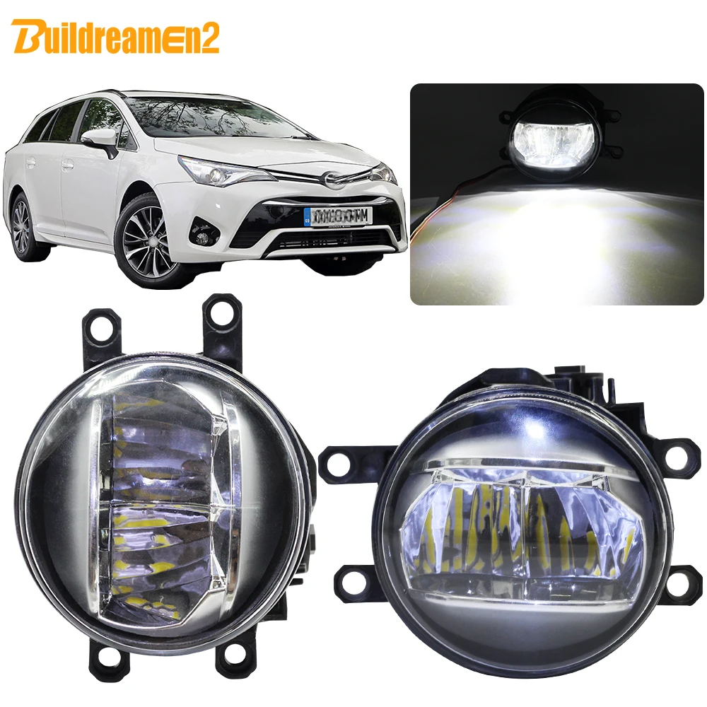 Buildreamen2 для Toyota Avensis 2015 2016 2017 2018 передний бампер автомобиля туман светильник H11