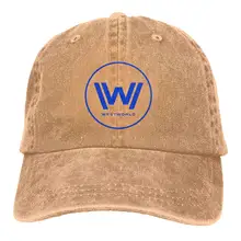 Westworld модная крутая Регулируемая ковбойская шляпа бейсболка для мужчин и женщин Черная