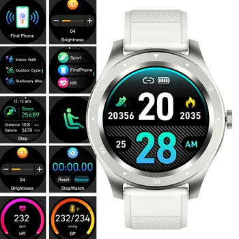 

Waterproof Smart Watch Sport Tracker WhatsAppMultifunctional Smart Bluetooth Watch IP68 Heart Rate Monitor for IOS/Andriod
