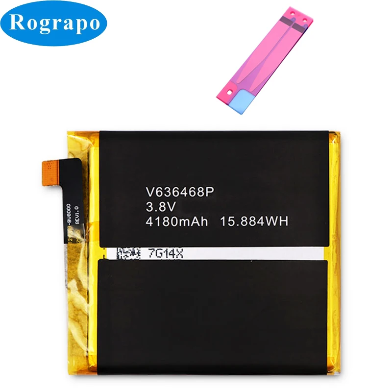 4180mAh V636468P BV 8000 Сменный аккумулятор для Blackview BV8000/BV8000 Pro мобильный телефон