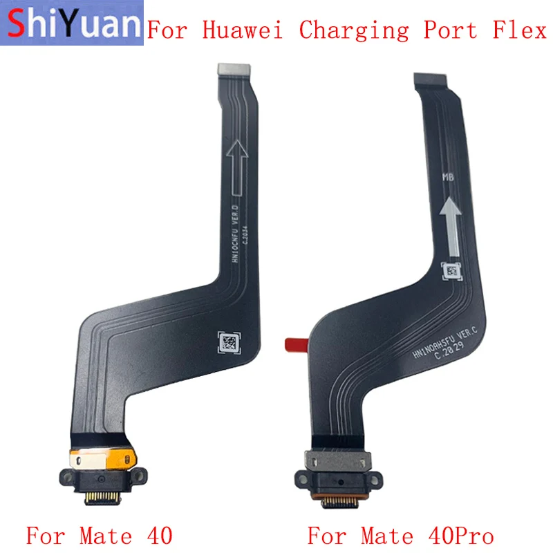 

Разъем USB для зарядного порта гибкий кабель для Huawei Mate 40 40 Pro зарядный разъем запасные части