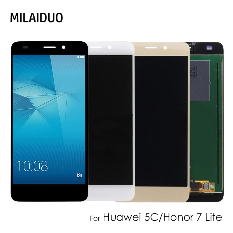 ЖК-дисплей для Huawei 5C NEM-TL00H NEM-UL10 NEM-L22 сенсорный ЖК-экран дигитайзер сборка Honor 7 Lite GT3